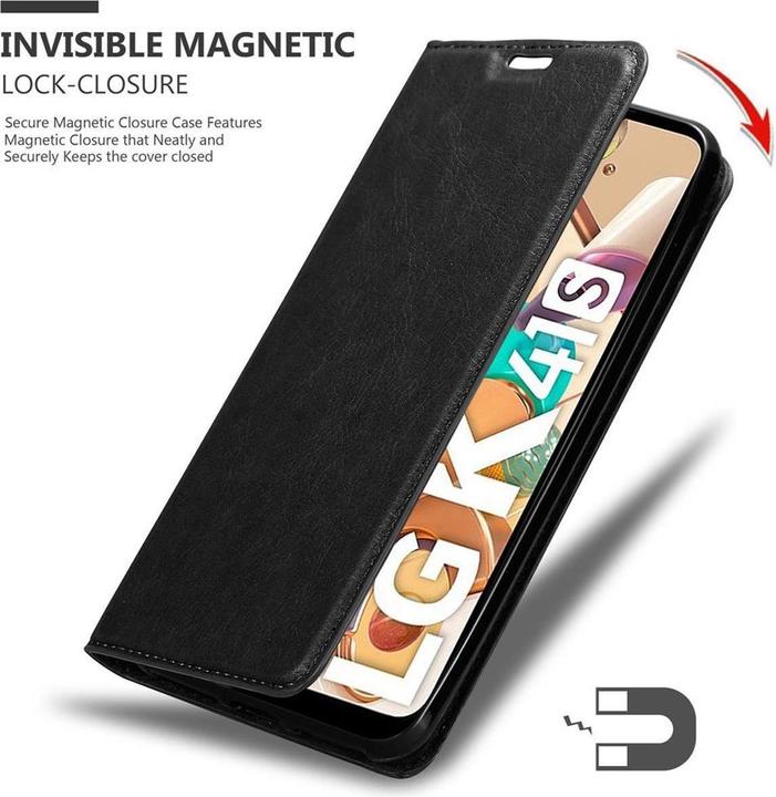 Image du produit Cadorabo Book Couverture magnétique invisible (LG KQ51)