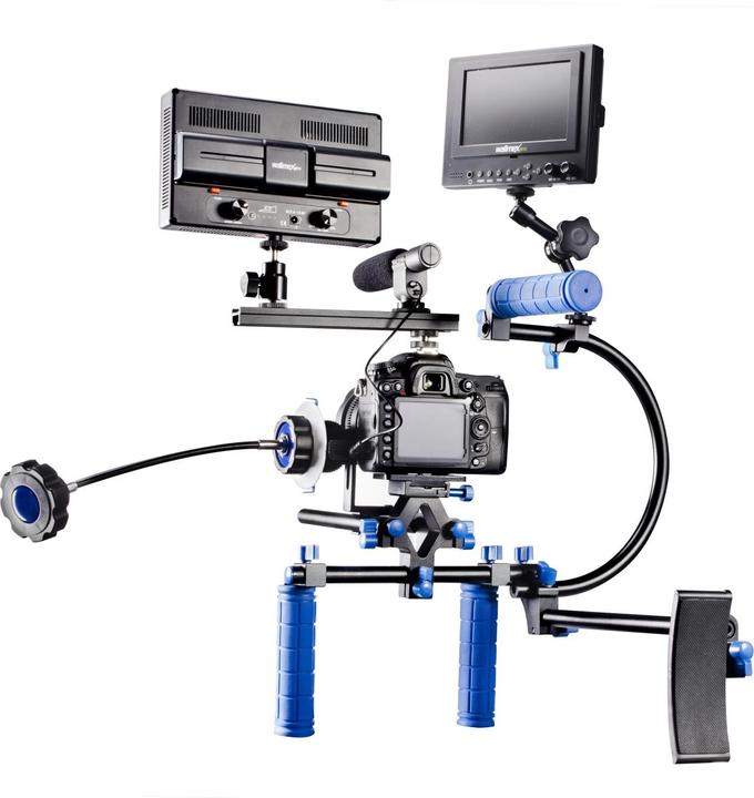 Actual product image Walimex pro pro hand shoulder video tripod Cineast III (Plastic)