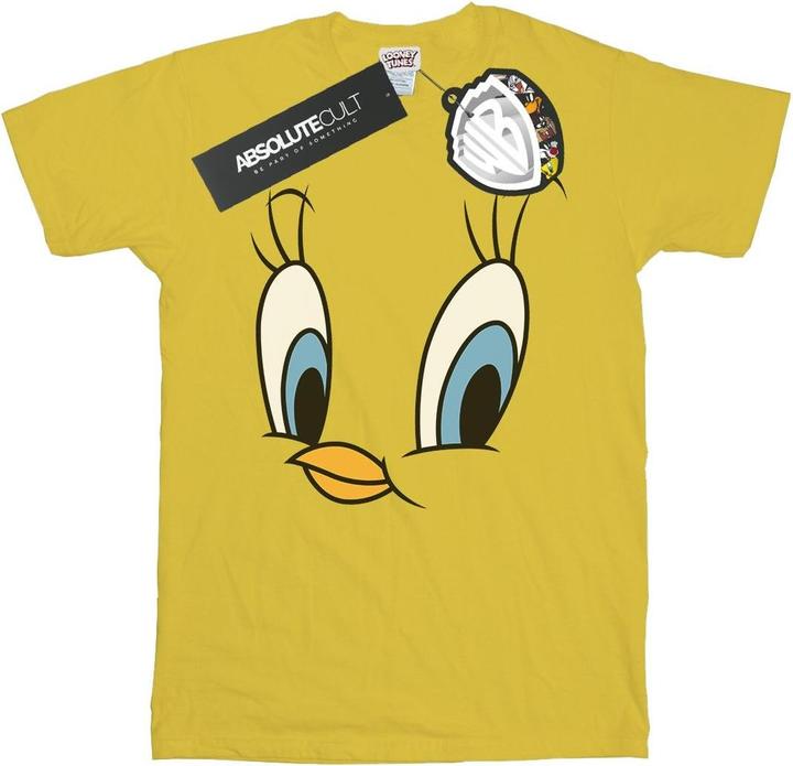 Immagine prodotto Looney Tunes Tweety Pie Face Maglietta Ragazze (140, 146)