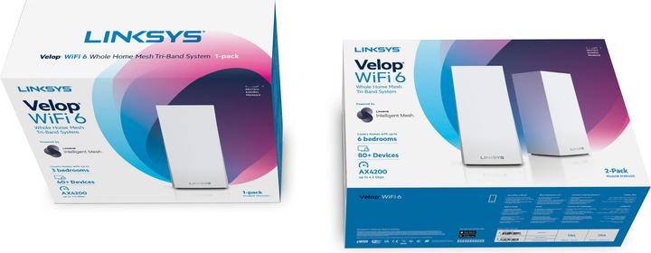Produktbild Linksys Mesh-System AX4200-EU