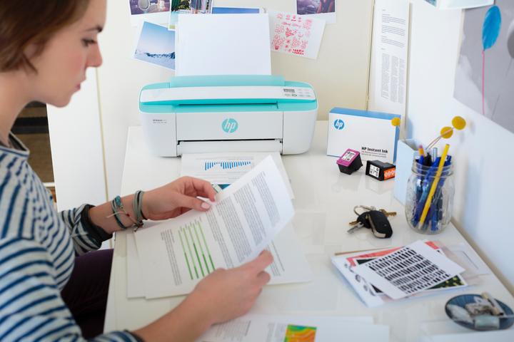 Actual product image HP DeskJet 3750 (Ink, Colour)
