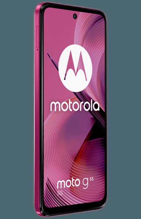 Produktbild Motorola Moto G55 (256 GB, Twilight Purple, 6.49", SIM + eSIM, 50 Mpx, 5G)