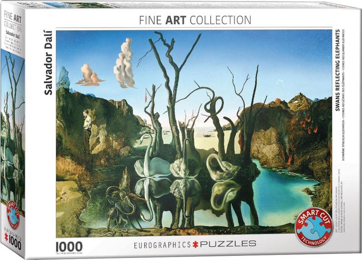 Actual product image Eurographics Schwäne spiegeln Elefanten (1000 pieces)