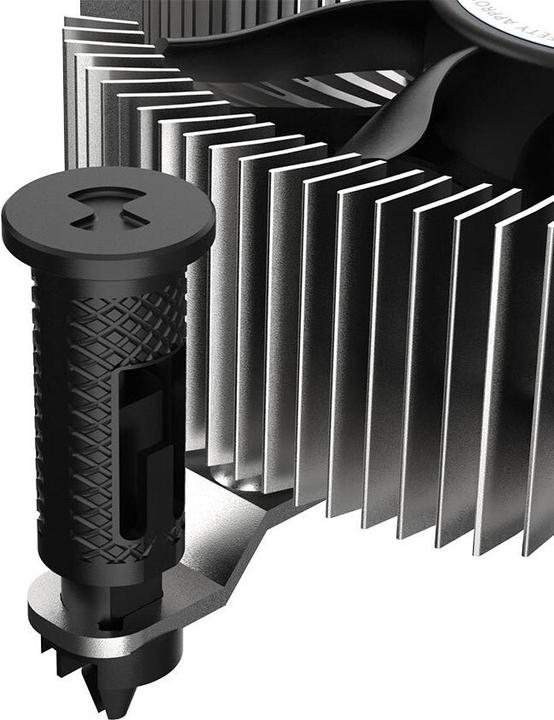 Produktbild Akasa AK-CC6602HP01 Low Profile CPU-Kühler - Sockel LGA 1700, 30 mm Höhe (29.92 mm)