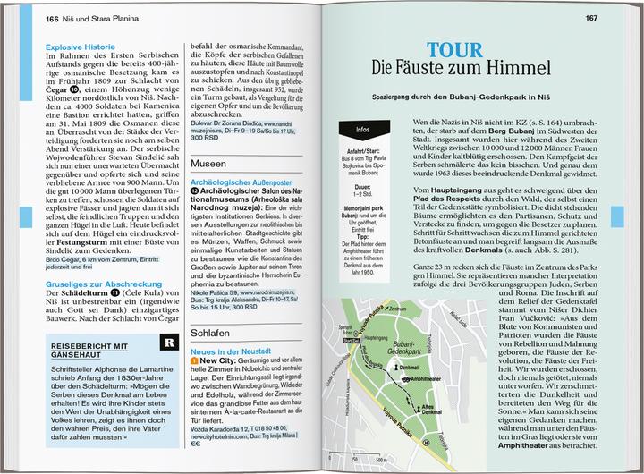 Produktbild Reise-Taschenbuch Reiseführer Serbien