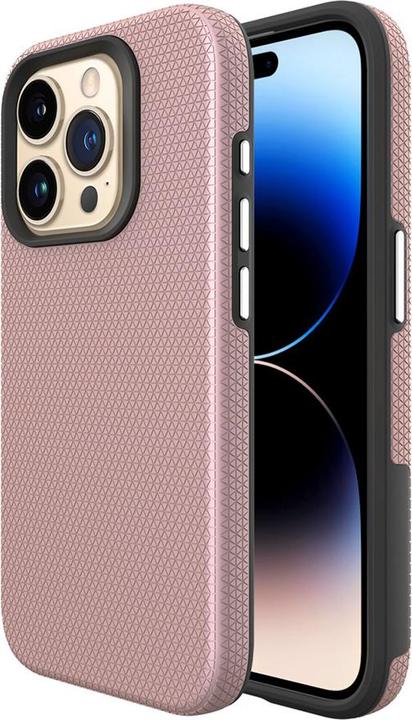 Actual product image Vmax Traingle Case for Samsung Galaxy S24 Plus rose gold (Samsung Galaxy S24+)
