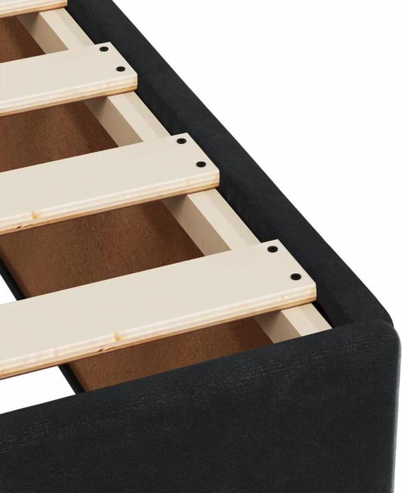 Image du produit VidaXL Bo x lit de saut avec matelas 90 x 190 cm velours (90 x 190 cm, 90 x 190 cm)