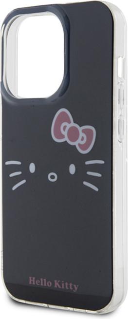 Produktbild Hello Kitty HKHCP15LHKHLK iPhone 15 Pro 6.1" czarny/black hardcase IML Kitty Face (Apple iPhone 15 Pro)