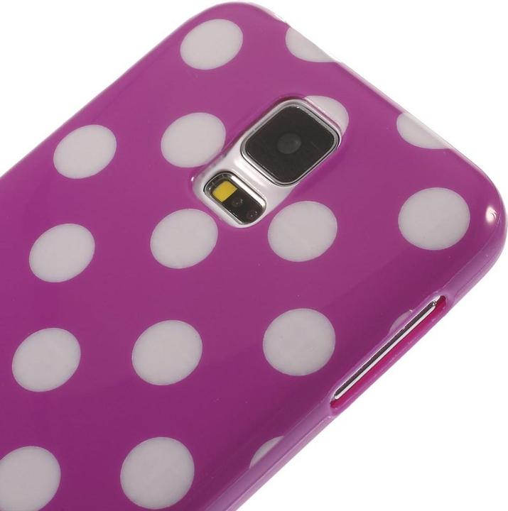 Actual product image König Design Protective cover for mobile Samsung Galaxy S5 / S5 Neo Purple / Violet (Samsung Galaxy S5, Samsung Galaxy S5 Neo)