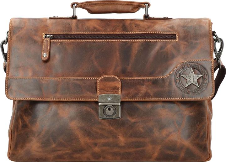 Actual product image Billy the Kid Ranger A4 briefcase leather 40 cm (16.54")