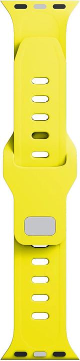 Produktbild 3MK Silicone Watch Strap żółty/yellow dla Apple Watch 42/44/45/49mm (Edelstahl, Silicone, 3, 4, 9, Ultra)