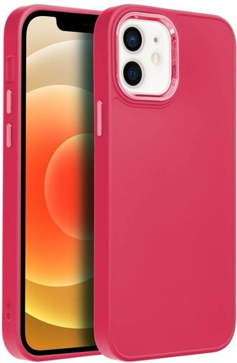 Image du produit OEM Back panel cover FRAME Case for IPHONE 12 / 12 Pro magenta (Apple iPhone 12, Realme 12 Pro+)