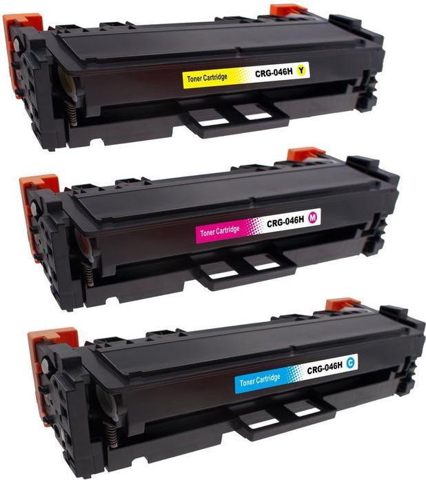 Actual product image Hermex Compatible Toner XL for Canon i-SENSYS LBP654cx (M, Y, C)