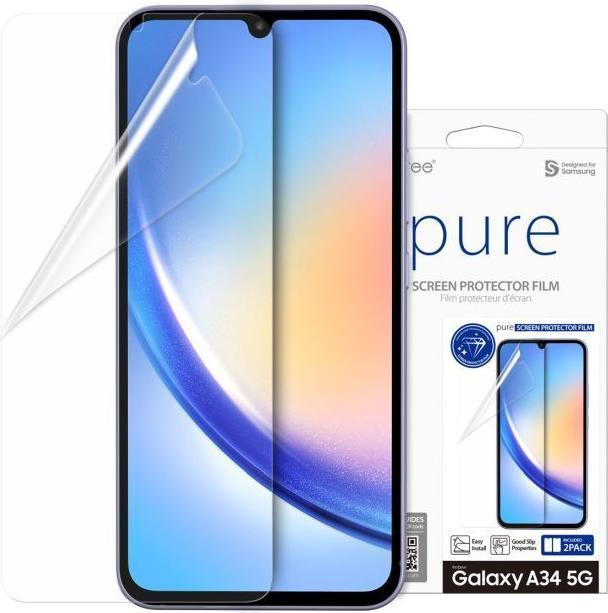 Actual product image Araree Pure Film Series (1 Piece, Samsung Galaxy A34 5G)