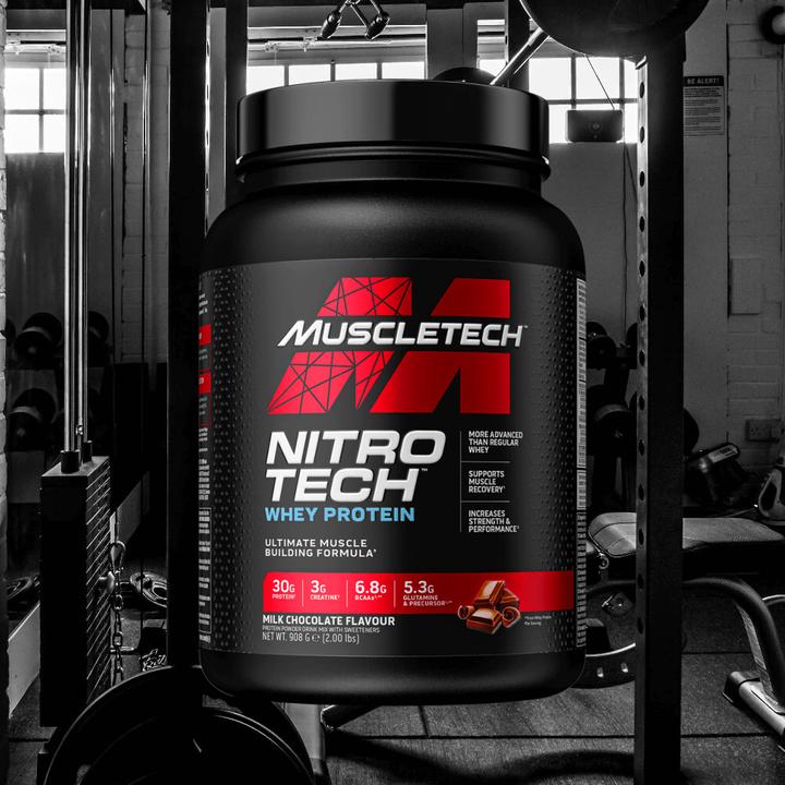 Produktbild Muscle Tech Nitro Tech (Milchschokolade, 1 Stk., 907 g)
