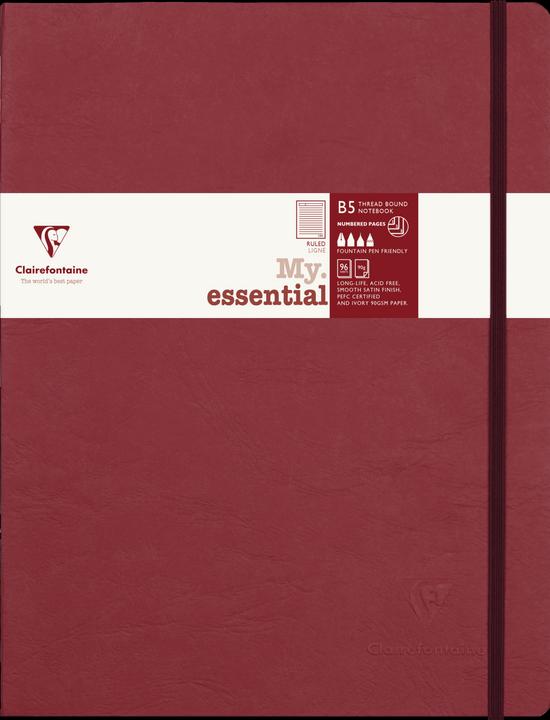 Immagine prodotto Clairefontaine Taccuino della borsa dell'età (B5, Righe, Copertina rigida)
