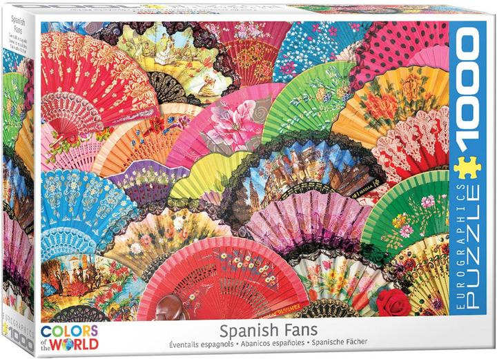 Eurographics Spanische Fächer (1000 Teile)