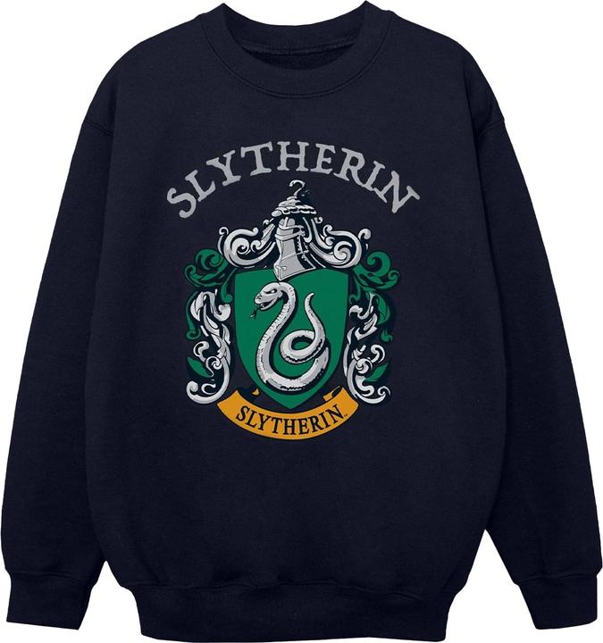 Actual product image Boys Slytherin Crest Sweatshirt (116)