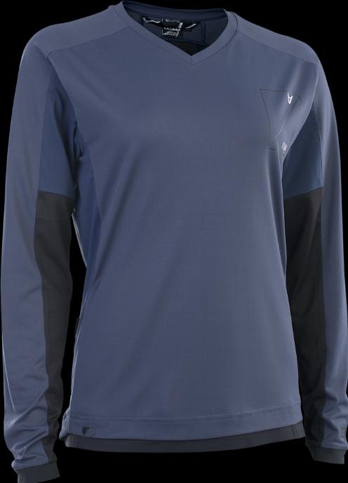 Produktbild ION Bike Jersey Traze Amp LS AFT women - indigo-dawn (XS)