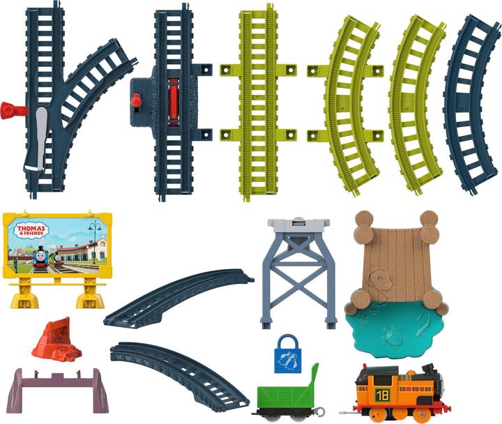 Produktbild Mattel Gleise Mit Motorisierten Locos Thomas