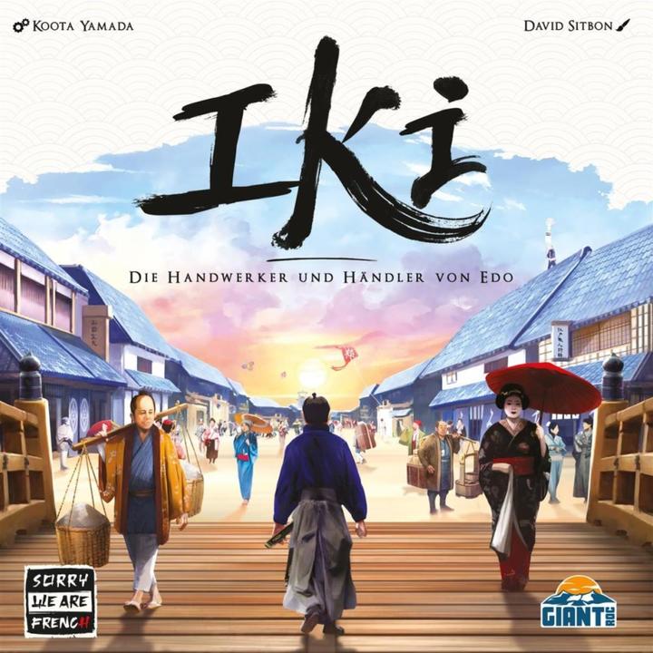 Actual product image Asmodée IKI - The craftsmen and traders of Edo (German)