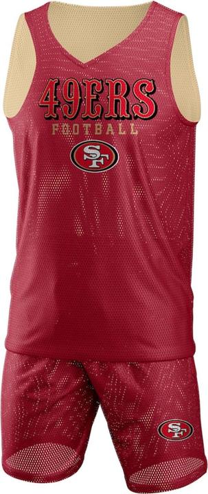 Actual product image Foco Big Logo Mesh Set - NFL San Francisco 49ers - S (S)