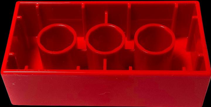 Produktbild LEGO Duplo 2x4 Steine Rot - 25 Stück - Grundbausteine Red NEU (3011)