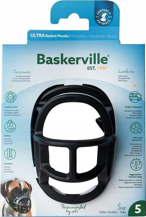 Actual product image Company of Animals Ultra muzzle Baskerville (5, Dog, General)