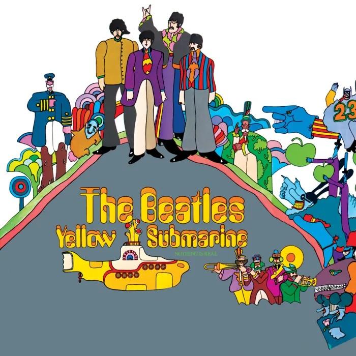 The Beatles Postkarte Yellow Submarine Standardgrösse
