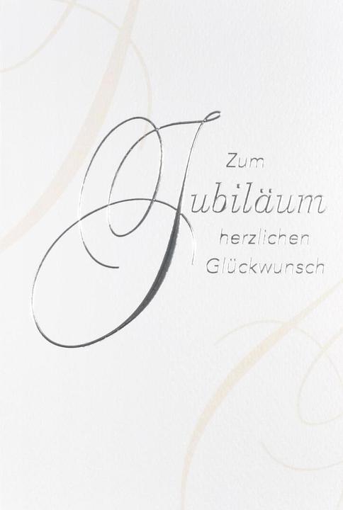 ABC Jubiläumskarte (1 Stk.)