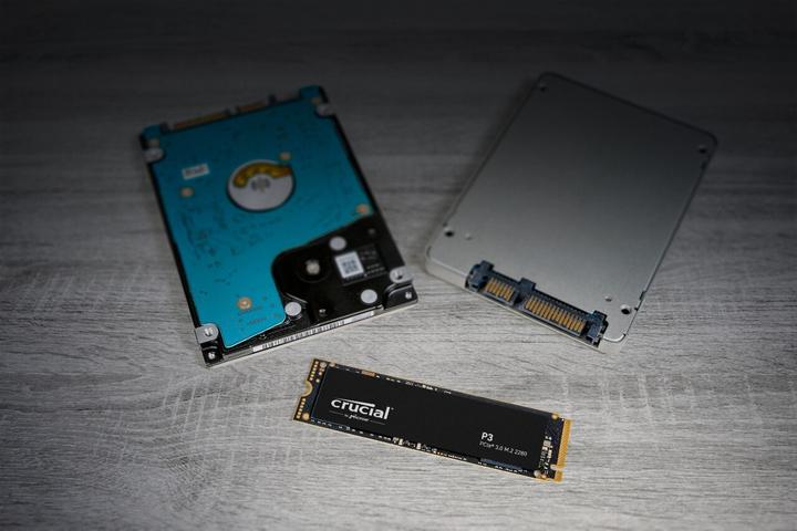 Produktbild Crucial P3 (500 GB, M.2 2280)