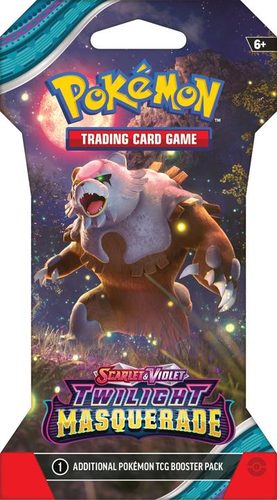 Produktbild Pokémon Twilight Masquerade (Englisch, Booster Pack)