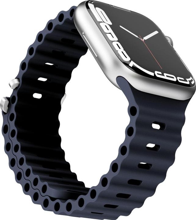 Produktbild Vonmählen Ocean Band Case 2 Band One Navy 42/44/45/49mm (42 mm, 44 mm, 45 mm, 49 mm, Stainless Steel, Apple Watch Ultra, Apple Watch Series 1, Apple Watch Series 2, Apple Watch Series 3, Apple Watch Series 4, Apple Watch Series 5, Apple Watch Series 6, Apple Watch Series 7, Apple Watch Series 8, Apple Watch Series 9, Apple Watch SE, Apple Watch Ultra 2)