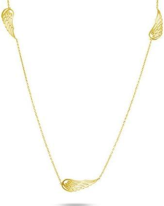 Produktbild Brilio Playful necklace made of yellow gold with angel wings NCL067AUY