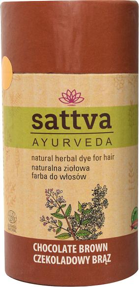 Produktbild Sattva Ayurveda Sattva Natural Herbal Dye For Hair Natural Herbal Hair Dye Chocolate Brown 150G (Chocolate Brown)