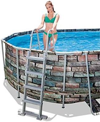 Actual product image Bestway Hochklappbare Poolleiter mit Kindersicherung