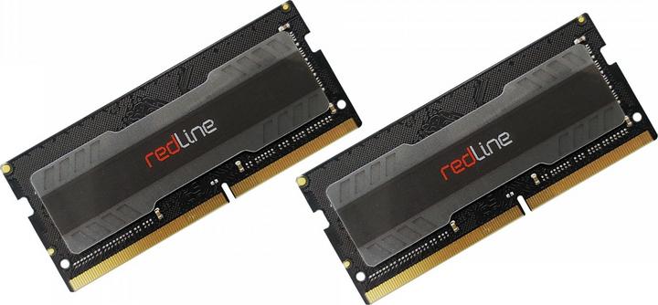 Actual product image Mushkin DDR4 32GB 2666- CL - 19 Redline 1.2v Dual Kit (2 x 16GB, 2666 MHz, DDR4-RAM, SO-DIMM)