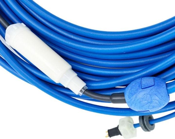 Actual product image Dolphin Blaues Dolphin-Kabel 18m DYN.iO mit Swivel ref 99958906-DIY für S200, S400, E30,E40i
