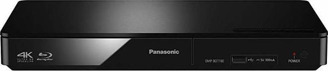 Productafbeelding Panasonic DMP-BDT180EG DVD/Blu-Ray speler Blu-Ray speler 3D (Blu-Ray Speler)
