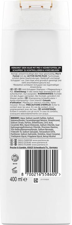 Productafbeelding Pantene Pro-V Anti-Dandruff (400 ml, Vloeibare shampoo)