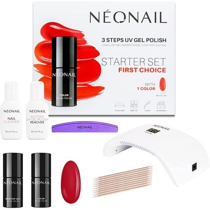Neonail First Choice Starter Set (Set, Rot)