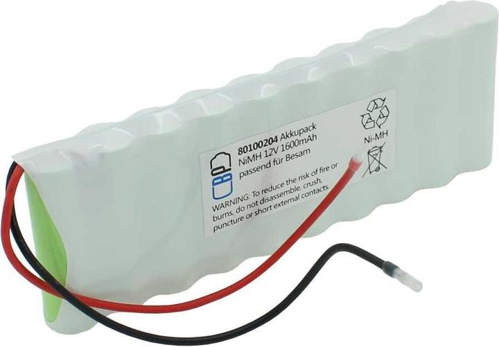 XCell Battery for door control NiMH 12V 1600mAh suitable for Besam (12 V, 1600 mAh)