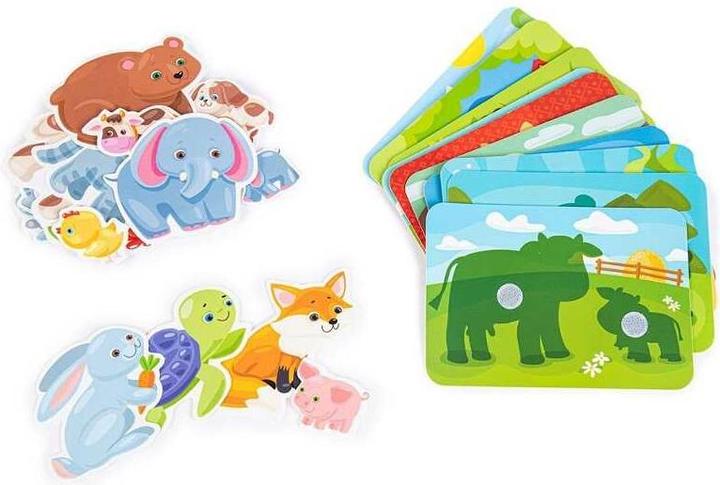 Produktbild Montessori Karten mit Klettverschluss - Mutter und Baby