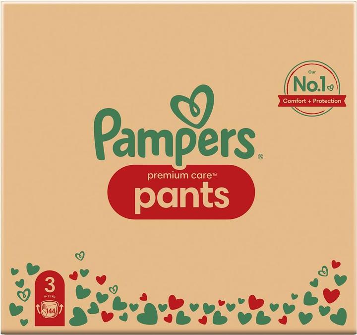 Produktbild Pampers Premium Care (Gr. 3, Monatsbox, 144 Stück)