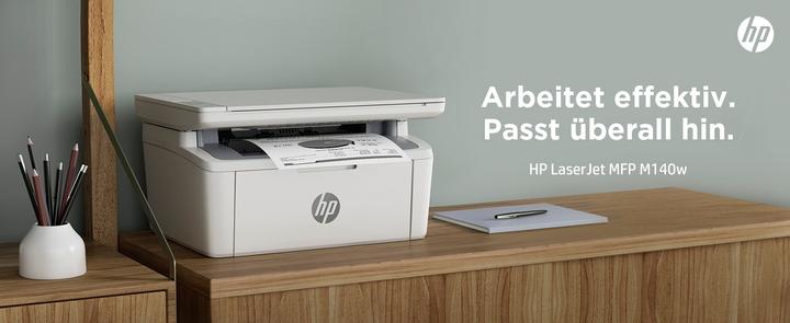 Actual product image HP LaserJet MFP M140w (Laser, Black and white)