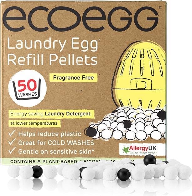 Actual product image Ecoegg Waschei Refill Fragrance Free (50 Washing cycles, Pearls)