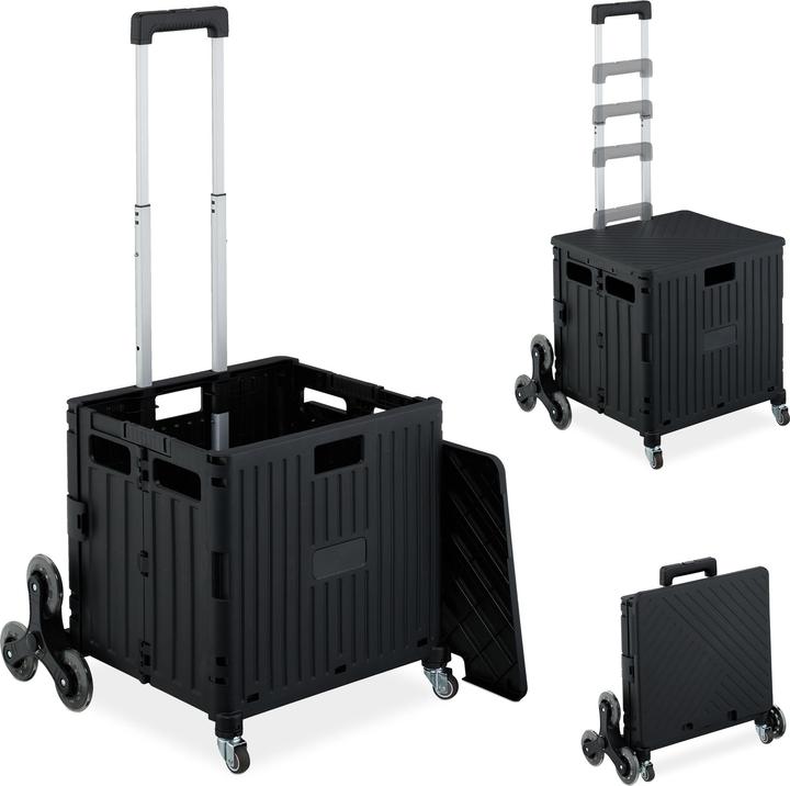 Produktbild Relaxdays Einkaufstrolley
