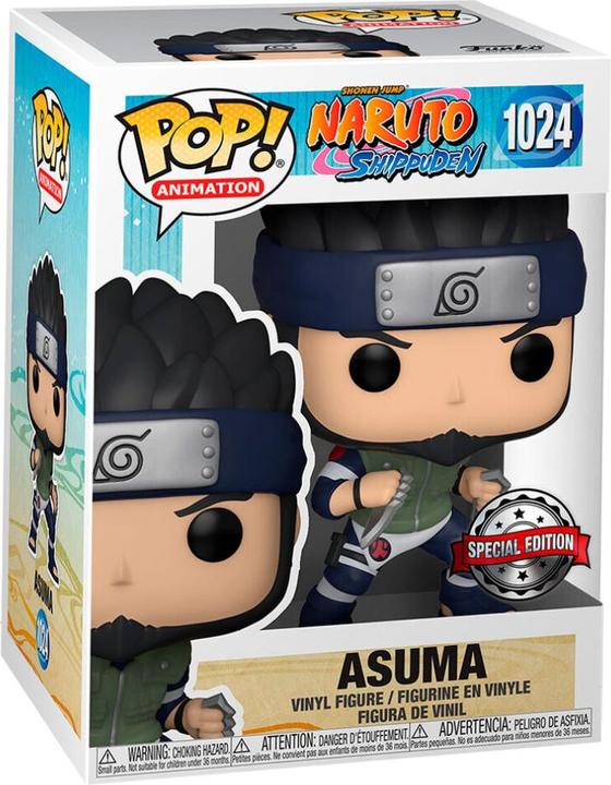Actual product image Funko POP! Animation Naruto Shippuden Asuma Edition Limitée