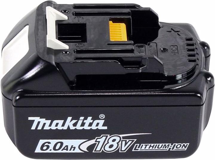 Actual product image Makita DTW 700 G1J Battery impact wrench 18 V 700 Nm 1/2" XPT Brushless + 1x battery 6.0 Ah + Makpac - o (Rechargeable battery operated)