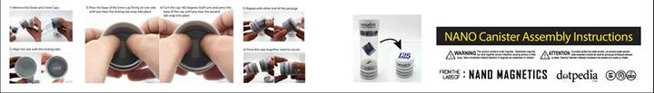 Actual product image Nanodots 216 balls RED Edition